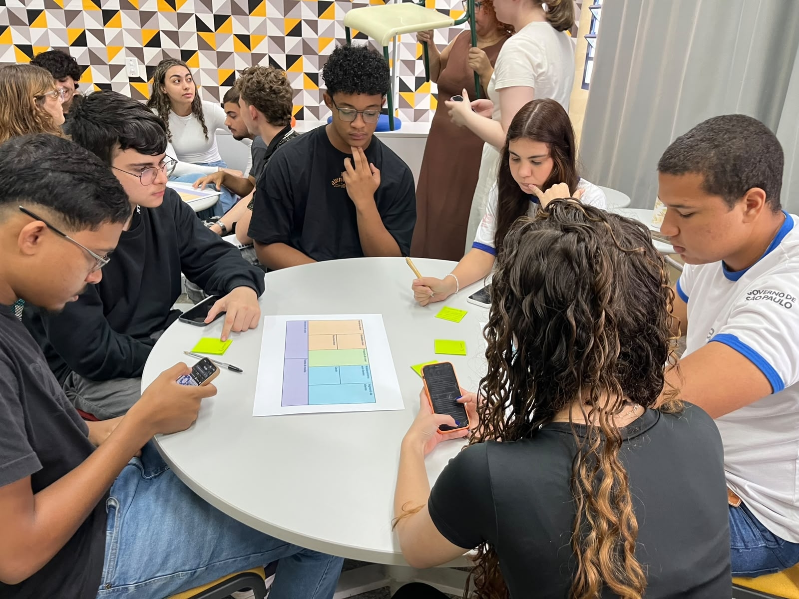 Os jovens passaram por cerca de 30 dias em preparação