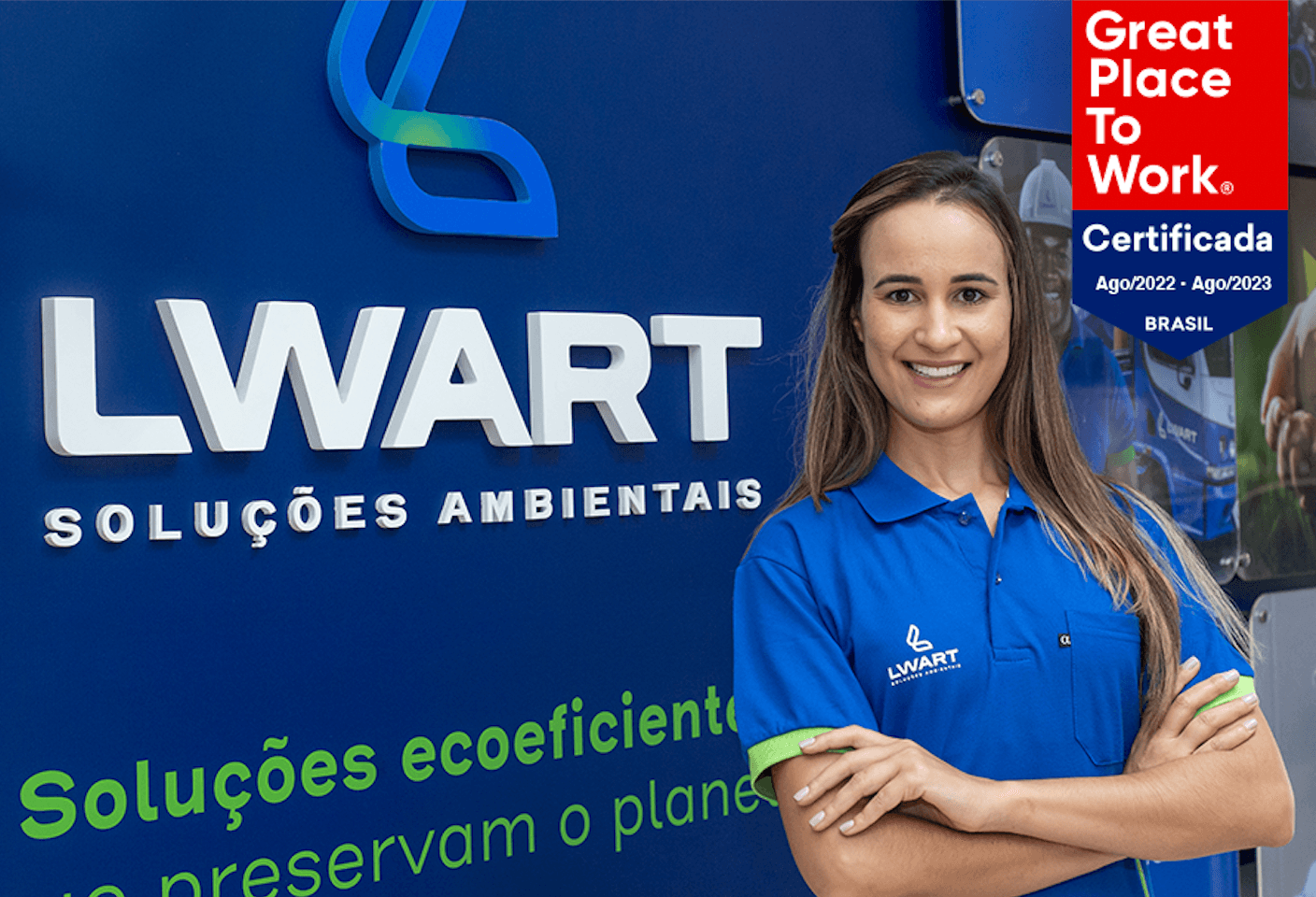 A Lwart é Great Place To Work, uma das certificações de maior prestígio do mundo corporativo. O selo GPTW reconhece empresas que têm, na visão de seus colaboradores, excelentes níveis de satisfação de bem-estar, benefícios e desenvolvimento pessoal no ambiente de trabalho.